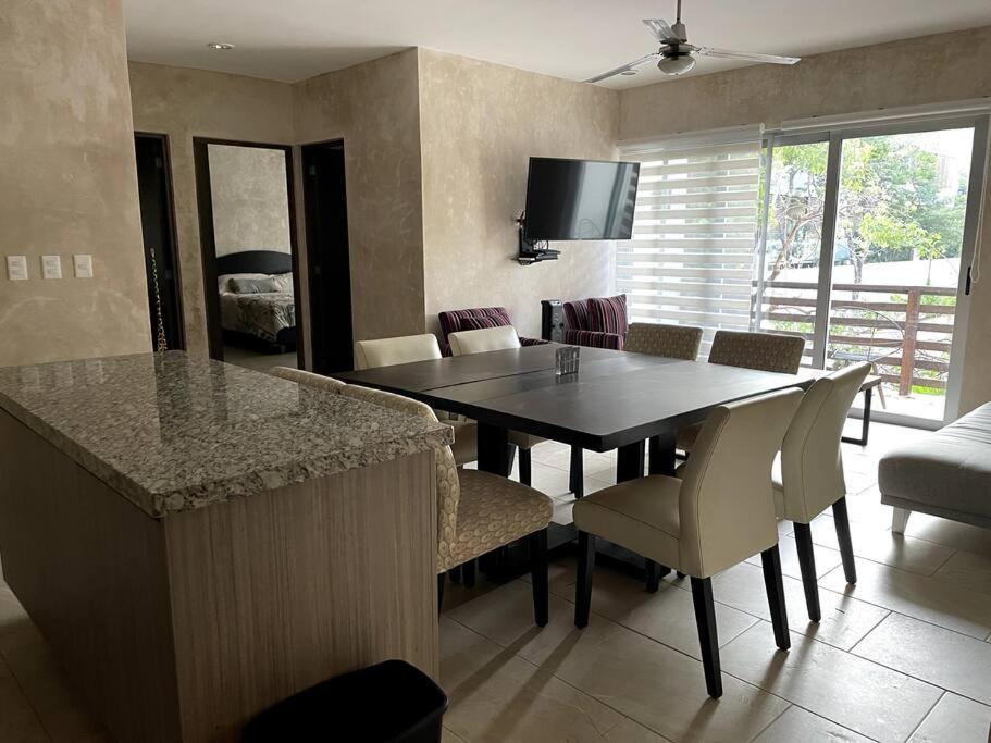 Apartamento Departamento dentro de Aldea Zamá Tulum Exterior foto